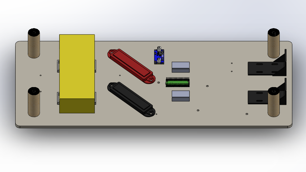 CAD bottom view